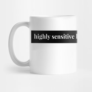 Highly Sensitive Hearing Mug